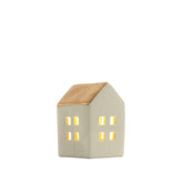Figurine Chalet Noël avec toit doré Petit Format